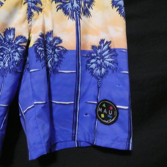 MAUI AND SONS | small | Blue and Yellow Swim Shorts - Trunks - Picture 8 of 16